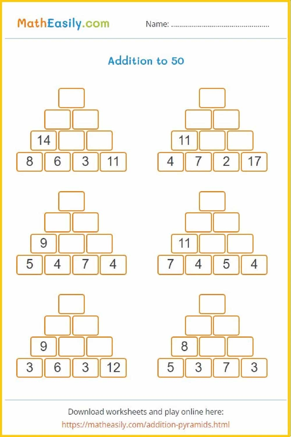 100 Free Math Games For Grade 1 ONLINE Printable