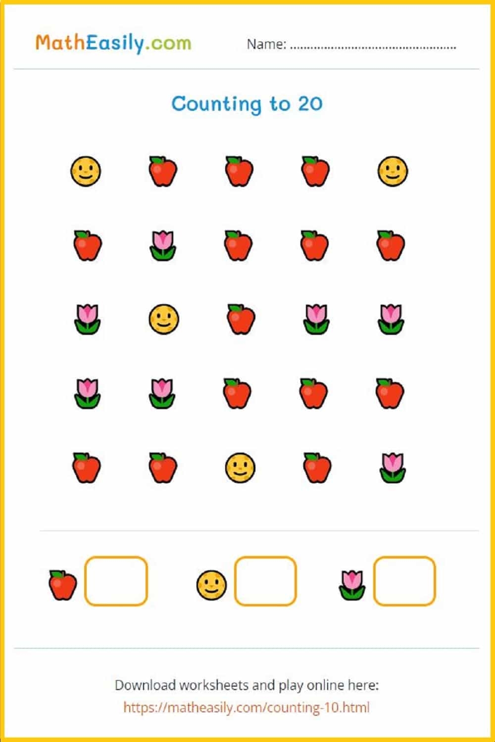 100 Free Math Games For Kindergarten ONLINE Printable