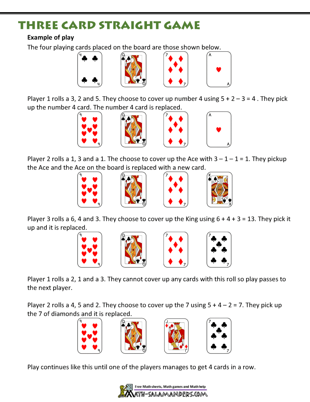 1st Grade Math Games