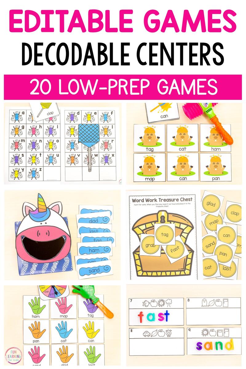 20 Editable Sight Word Games To Make Learning Fun 20 Editable Sight Word Games To Make Learning Fun