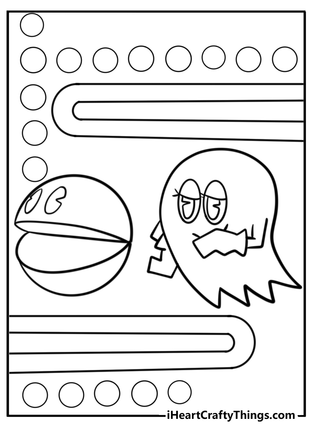 30 New Pac Man Coloring Pages 100 Free To Print 30 New Pac Man Coloring Pages 100 Free To Print