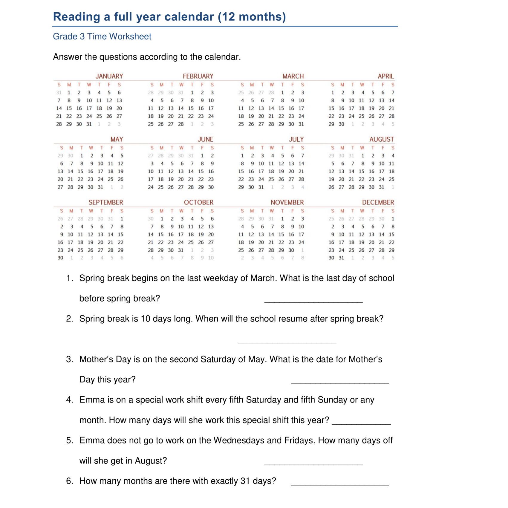 365 Day Explorers Year Long Calendar Activities For Grade 3 Made By Teachers 365 Day Explorers Year Long Calendar Activities For Grade 3 Made By Teachers