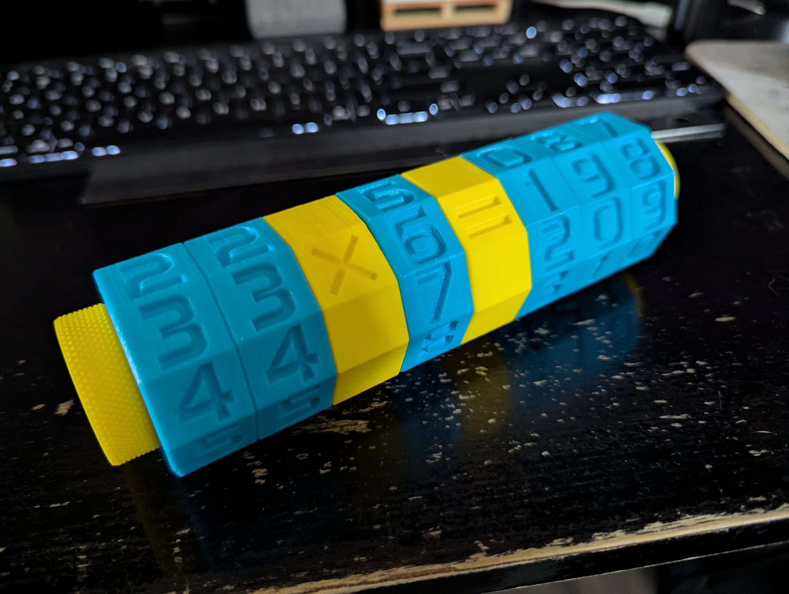 3D Print Of Math Spinner Toy By AgainAndABen
