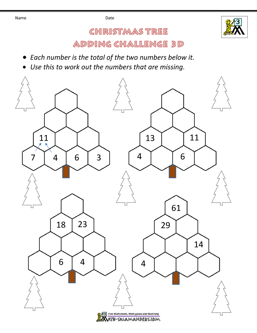 3rd Grade Christmas Math Worksheets 3rd Grade Christmas Math Worksheets