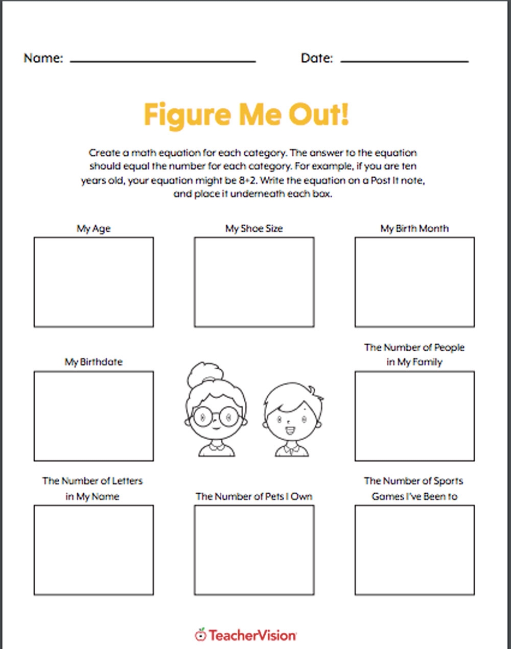 3rd Grade Math Activities TeacherVision