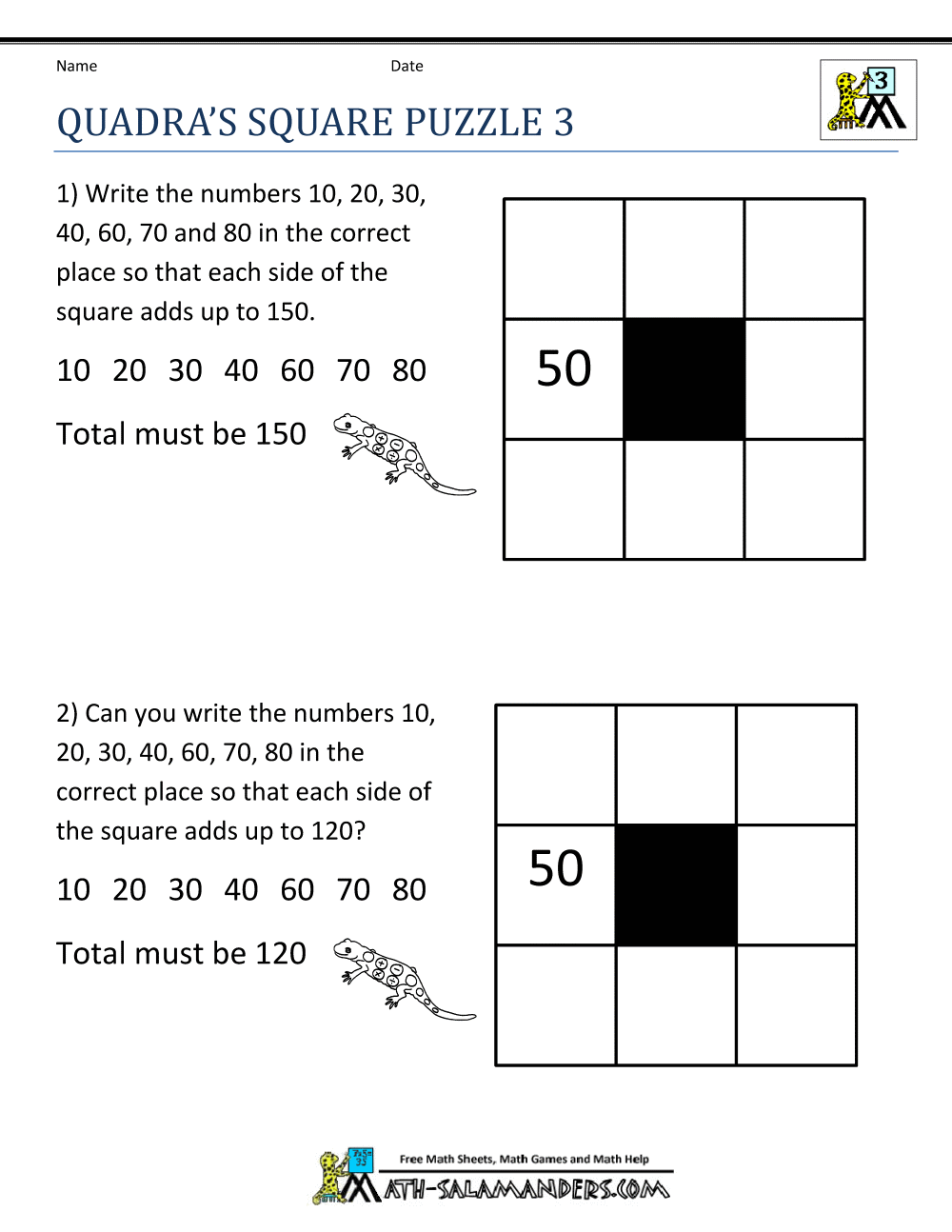 3rd Grade Math Puzzles Worksheets 3rd Grade Math Puzzles Worksheets