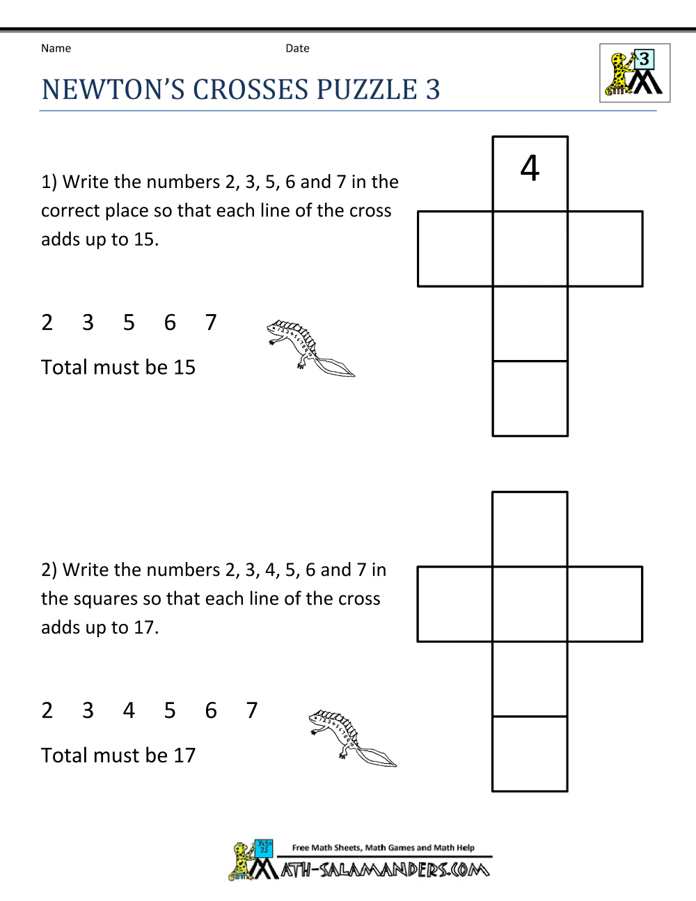 3rd Grade Math Puzzles Worksheets 3rd Grade Math Puzzles Worksheets