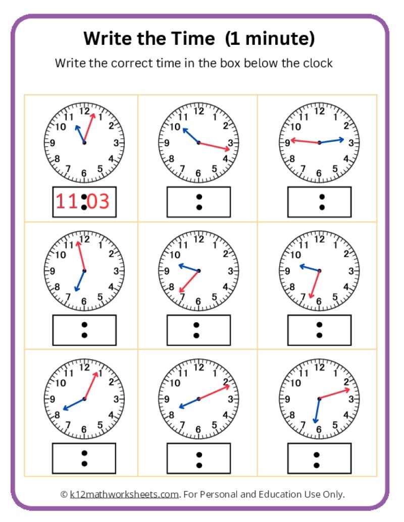 3rd Grade Telling Time Worksheets K12 Math Worksheets 3rd Grade Telling Time Worksheets K12 Math Worksheets