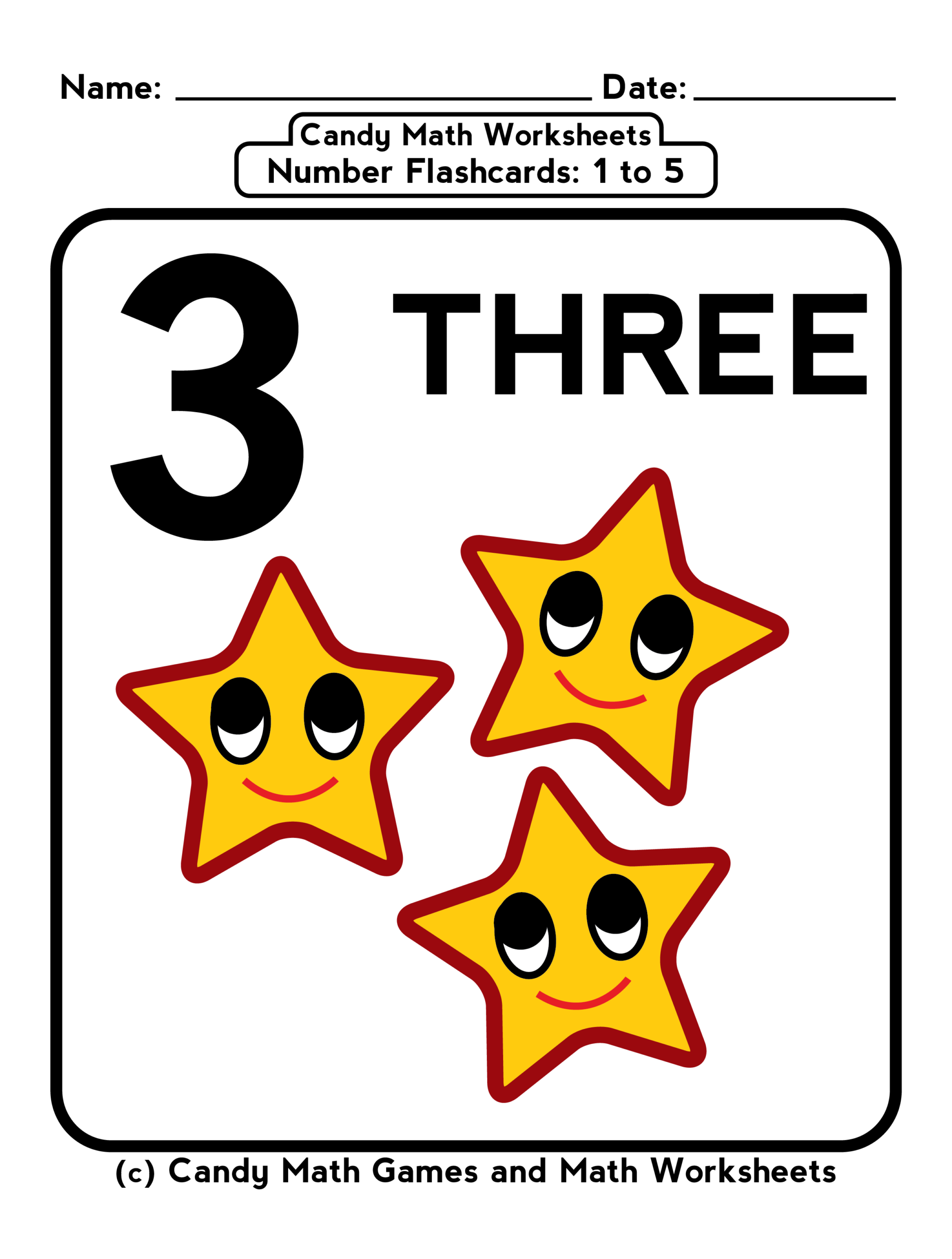 5 Free Math Worksheets And Counting FlashCards For Kids Penny Candy Math Worksheets