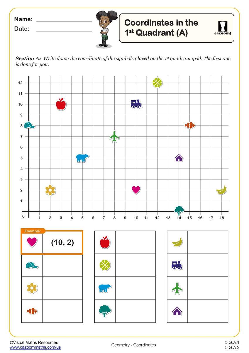 5th Grade Math Worksheets PDF Printable PDF Worksheets Cazoom Math Free Printable Arithmetic Worksheet For Fifth Grade