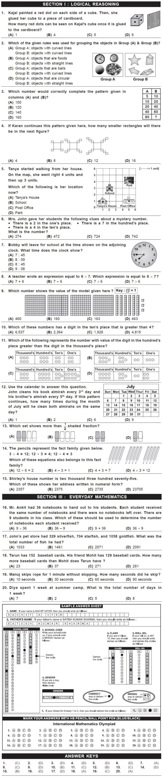 7 Class 3 Maths Olympiad Ideas To Save Today Math Olympiad Class 3 Maths Mathematics Worksheets And More