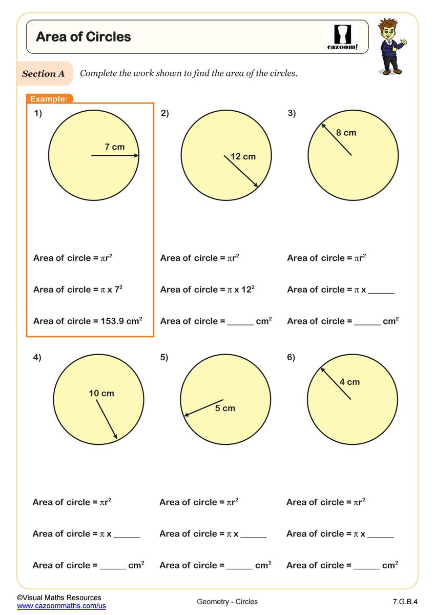 7th Grade Math Worksheets PDF Printable Worksheets Cazoom Math Seventh Grade Solving Equations Worksheet
