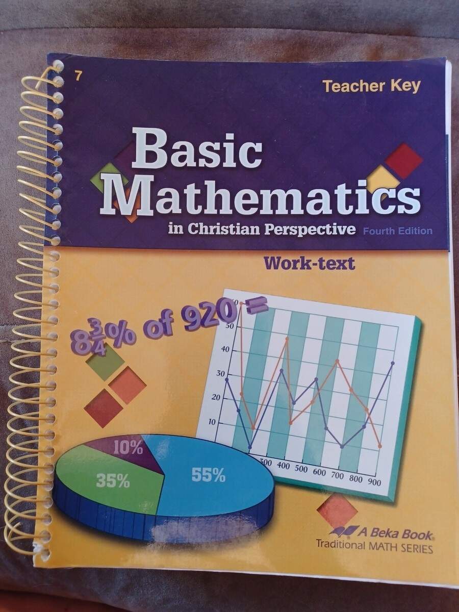 Abeka Basic Mathematics Teacher Keys 7th Grade Fourth Edition EBay Abeka Basic Mathematics Teacher Keys 7th Grade Fourth Edition EBay