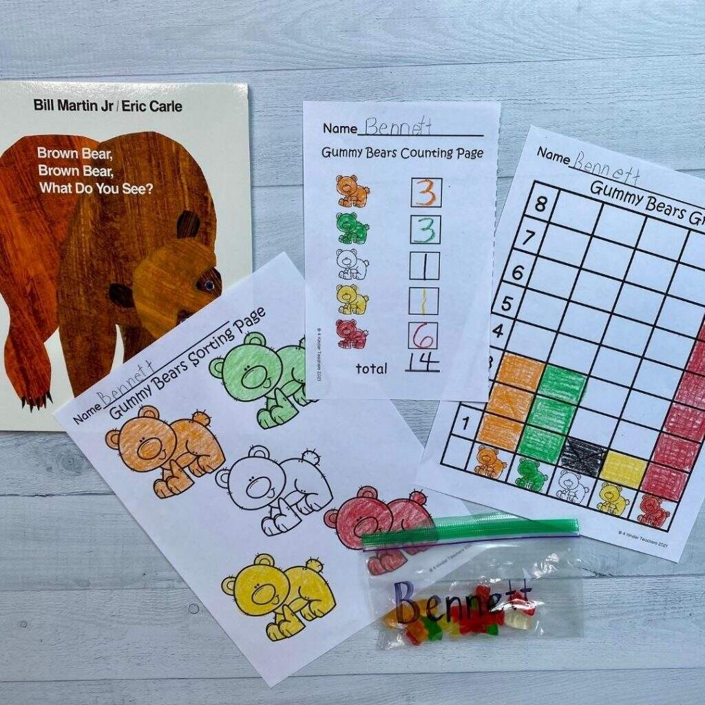 Absolutely Adorable Activities For Brown Bear Brown Bear 4 Kinder Teachers