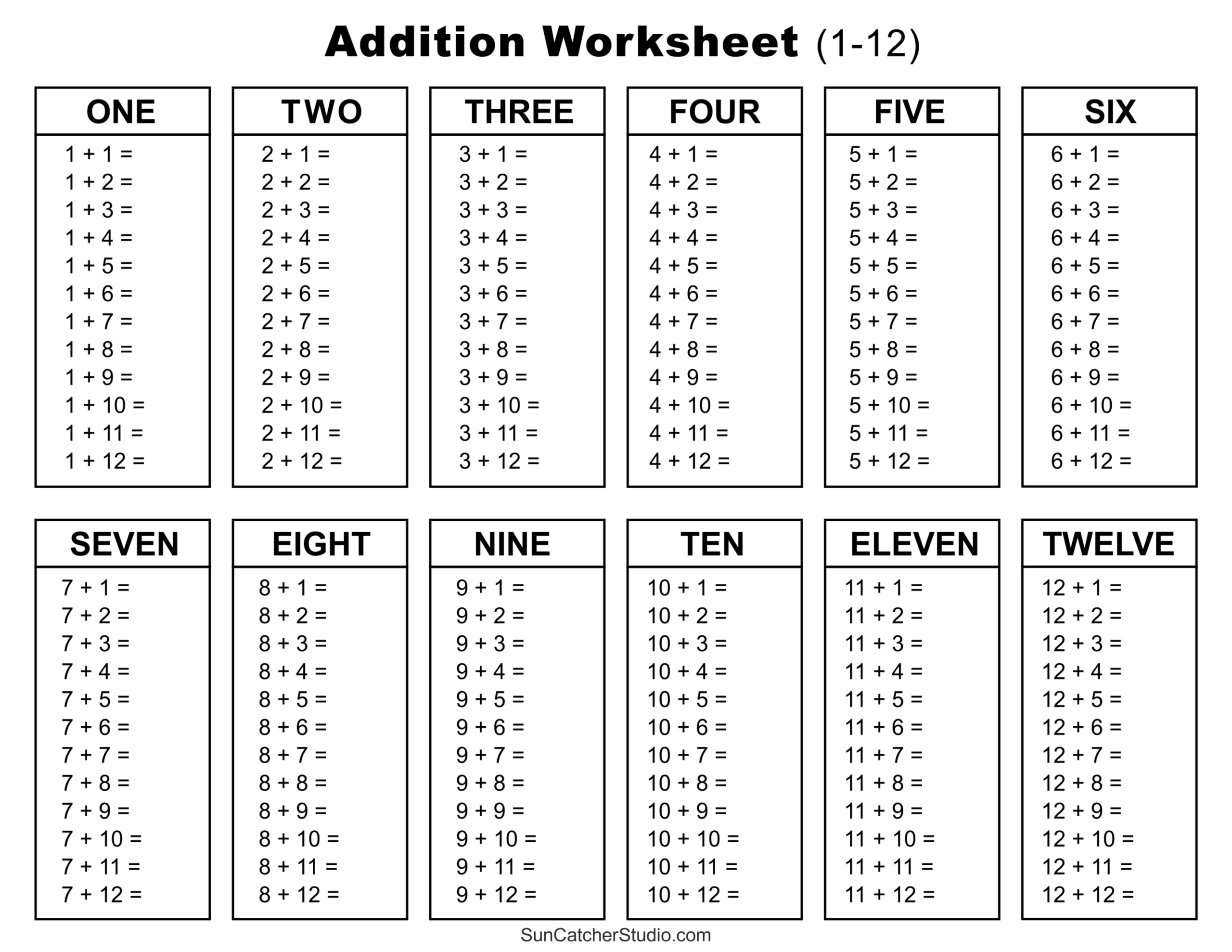 Addition Charts Tables Worksheets Free Printable PDF Files Free Printables Lettering SVG Files Tools Apps Addition Charts Tables Worksheets Free Printable PDF Files Free Printables Lettering SVG Files Tools Apps