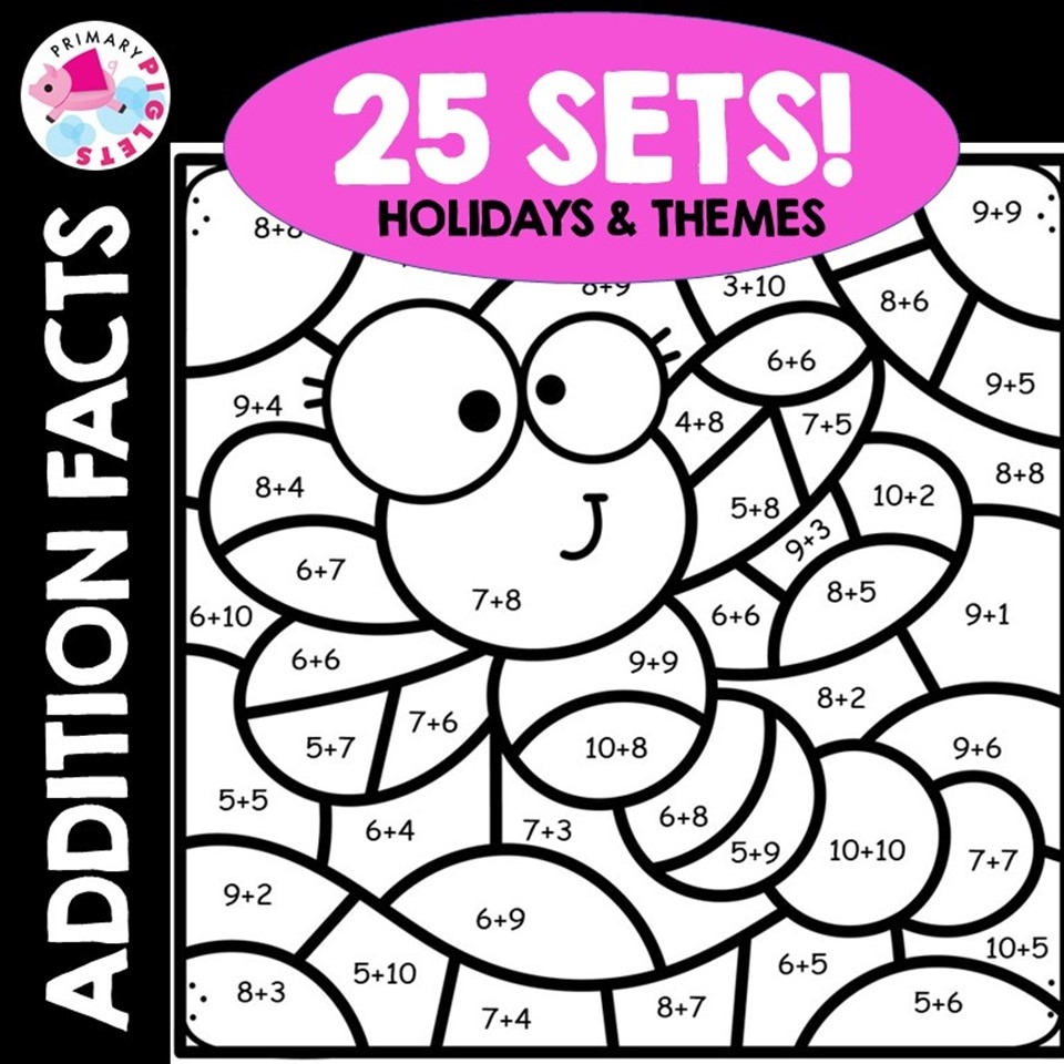 Addition Color By Code Addition Color By Number Addition To 20 Math Coloring Sheets Coloring Pages Addition Facts Pages Classful Addition Color By Code Addition Color By Number Addition To 20 Math Coloring Sheets Coloring Pages Addition Facts Pages Classful