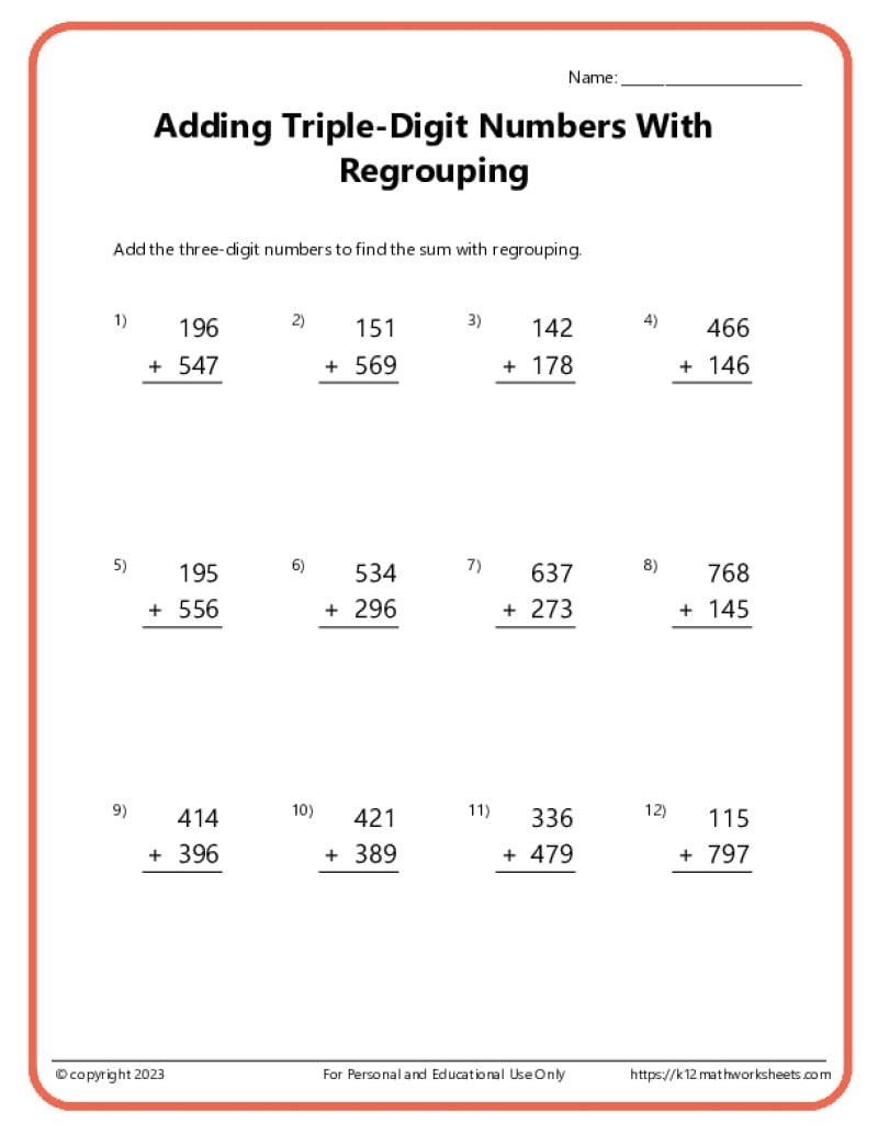 30 Printable Single Digit Addition Worksheets Preschool 2nd Grade Math Etsy