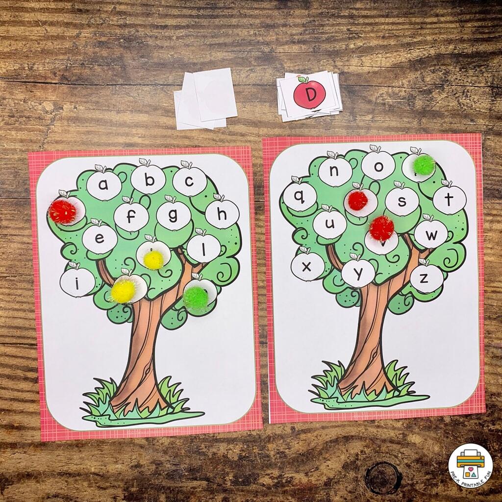 Apple Preschool Activity Pack Pre K Printable Fun