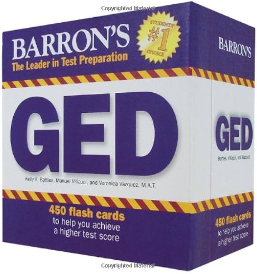 Barron S GED Flash Cards 450 Cards To Help You Earn A Ged Battles Kelly A Villapol Manuel Vazquez Veronica 9781438071497 Amazon Books Barron S GED Flash Cards 450 Cards To Help You Earn A Ged Battles Kelly A Villapol Manuel Vazquez Veronica 9781438071497 Amazon Books