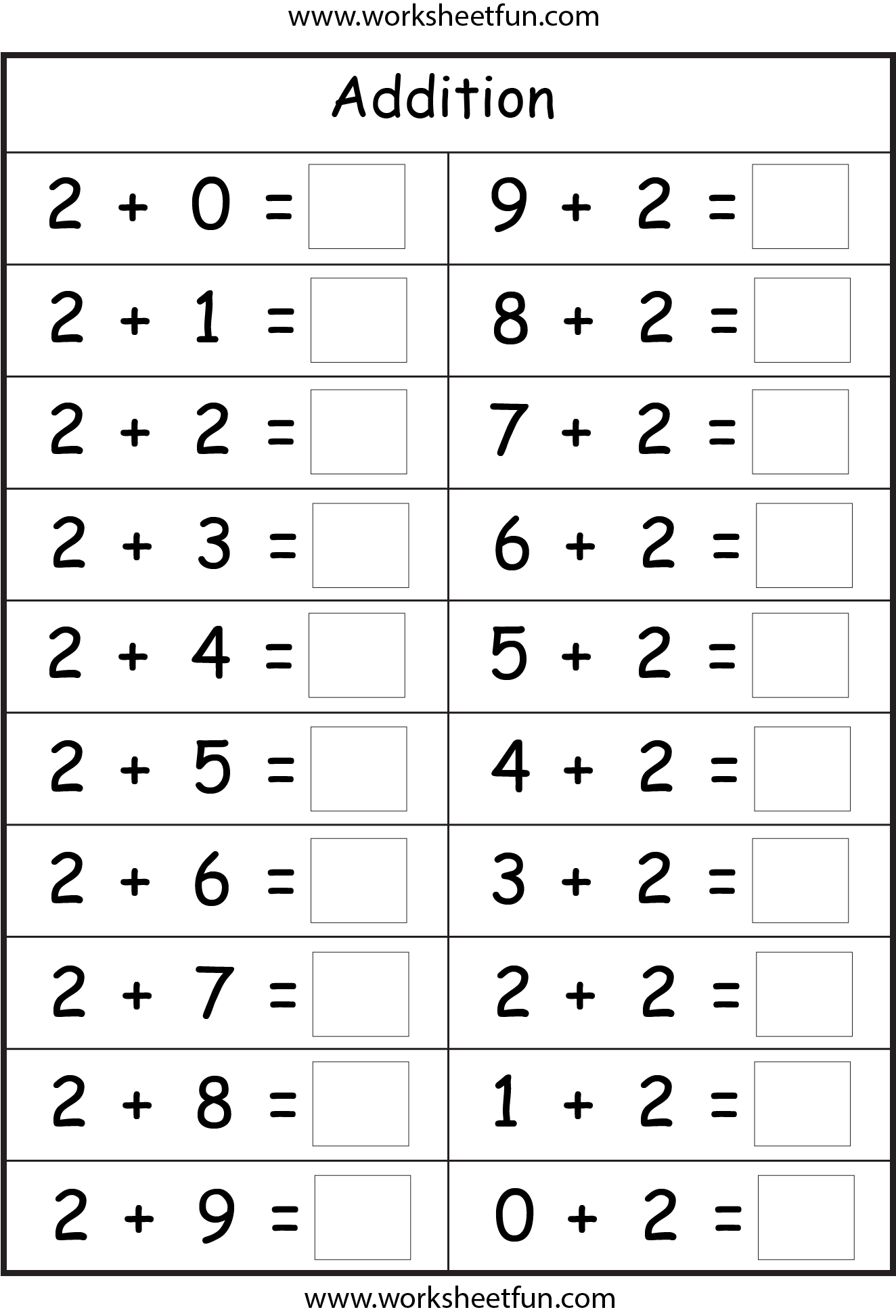Basic Addition Facts 8 Worksheets FREE Printable Worksheets Worksheetfun Multiplication Facts 0 10 Chart For Kids Multiplication Table To 10 Math Table Printable Real Numbers Chart Homeschool Math Poster Etsy