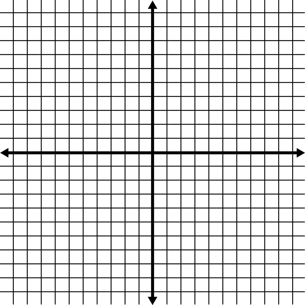 Grid Paper Printable 4 Quadrant Coordinate Graph Paper Templates Free Printables Lettering SVG Files Tools Apps