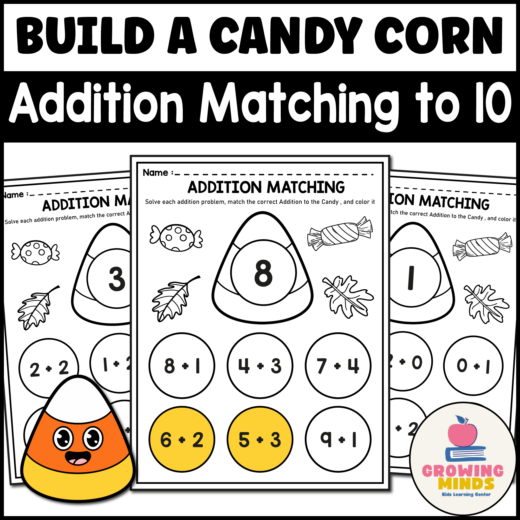 Candy Corn Math Activities Frugal Fun For Boys And Girls