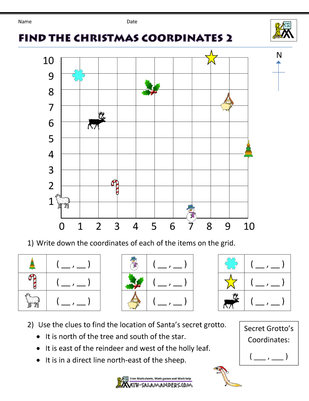 Christmas Math Activities