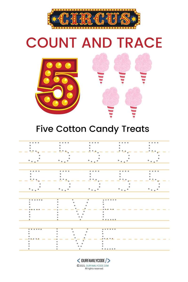 FREE Circus Themed Conversion Worksheets