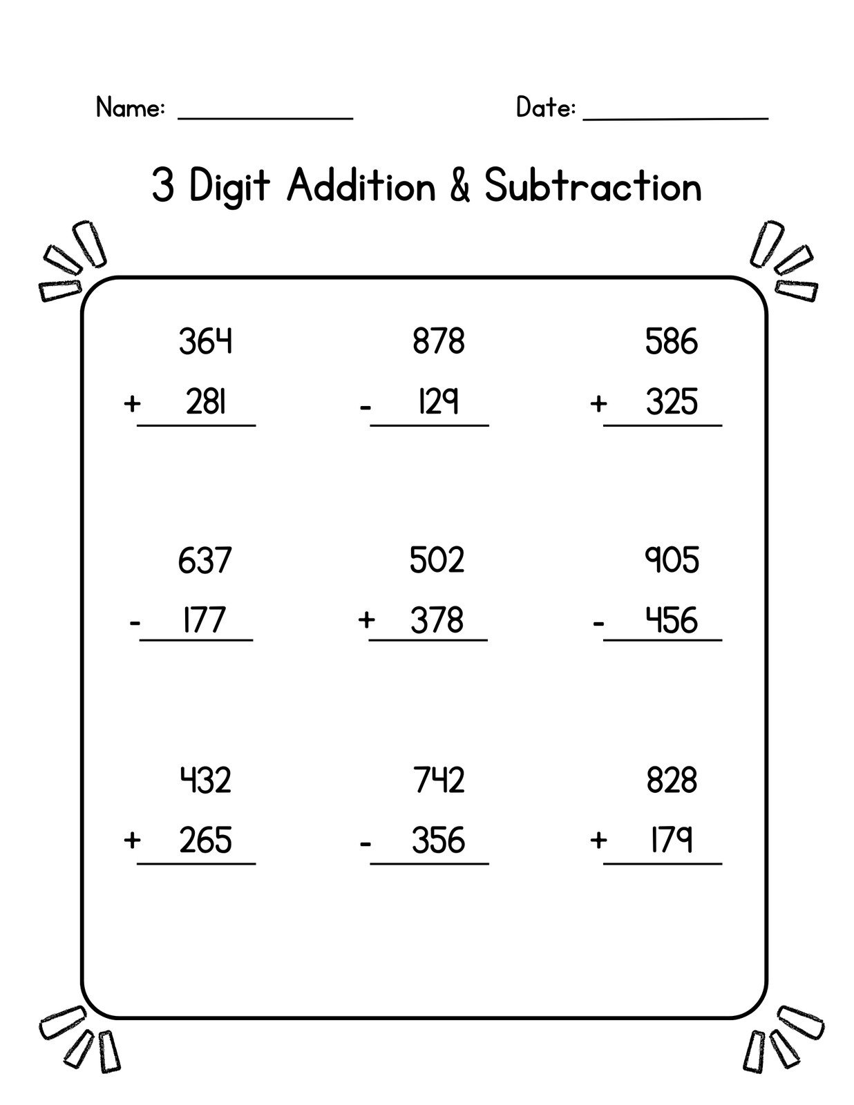 Customize 1 658 3rd Grade Worksheets Templates Online Canva Customize 1 658 3rd Grade Worksheets Templates Online Canva