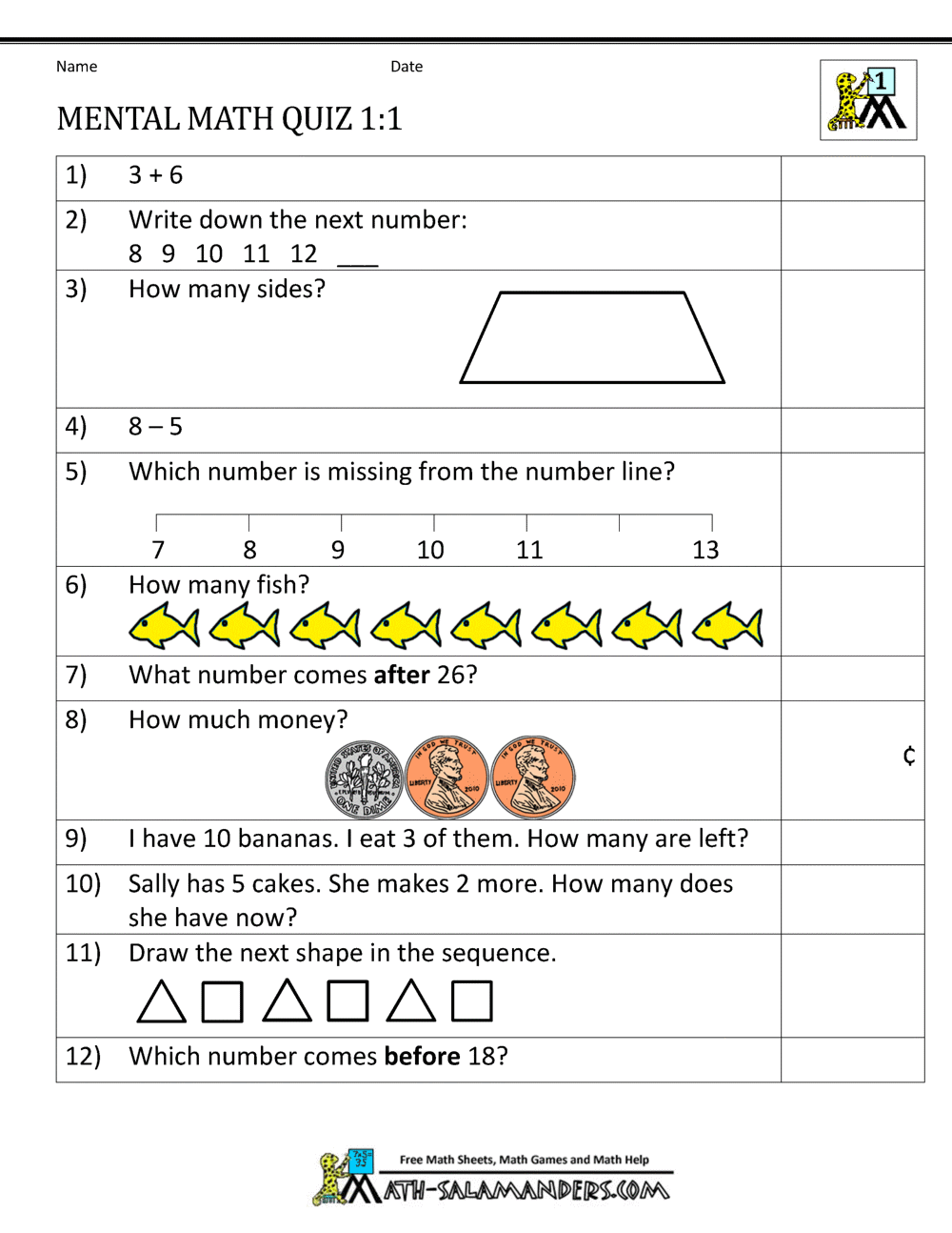 First Grade Mental Math Worksheets 1st Grade Math Catholic Themed Worksheet Mental Math TheCatholicKid