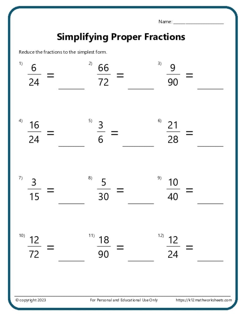 Fractions Worksheets K12 Math Worksheets Worksheets For Fraction Multiplication