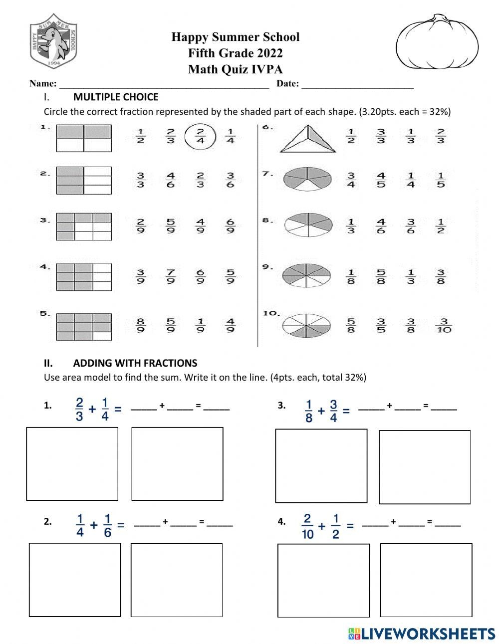 Free 5th Grade Math Worksheets Practice Sheets For Elementary Students Free 5th Grade Math Worksheets Practice Sheets For Elementary Students