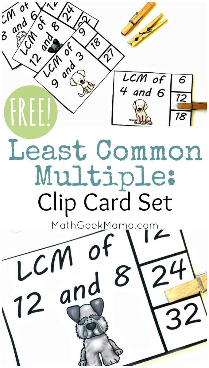 6 Free Least Common Multiple Worksheet Grade 4 50 Free Pages
