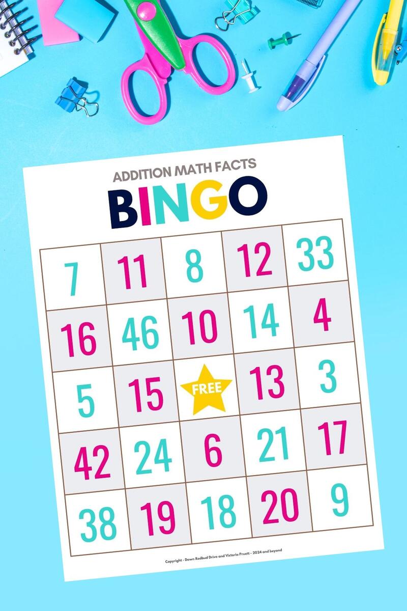 Addition Bingo Math Game Made By Teachers