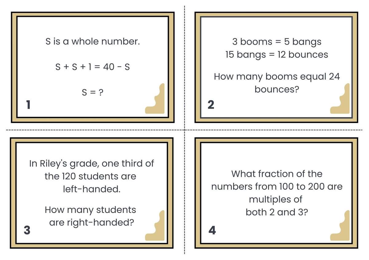 Free Math Flashcard Templates To Edit And Print Canva Free Math Flashcard Templates To Edit And Print Canva