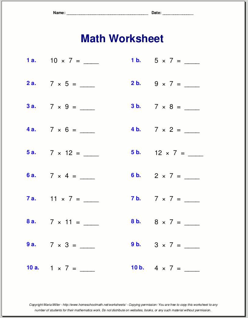 Free Math Worksheets Free Printable 2nd Grade Math Worksheets Canva