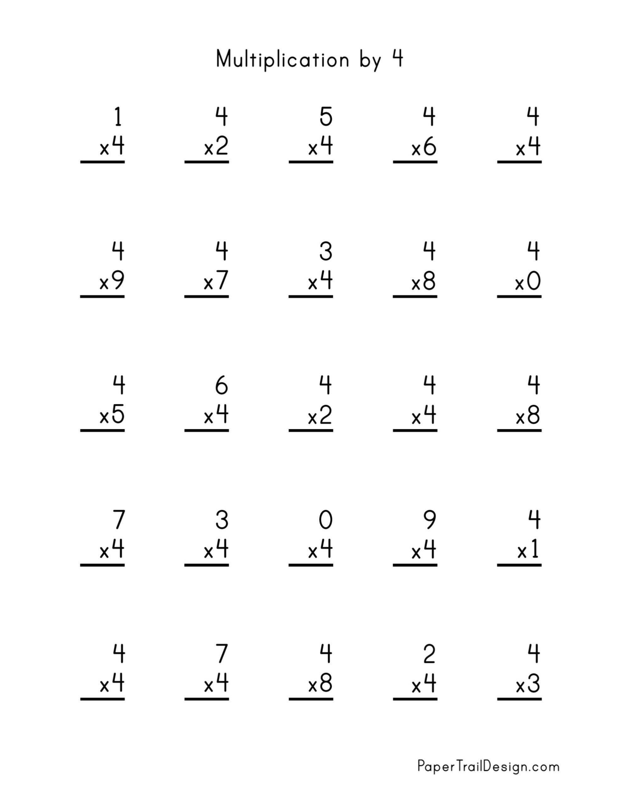 Free Multiplication Worksheets 1 12 Paper Trail Design Free Multiplication Worksheets 1 12 Paper Trail Design