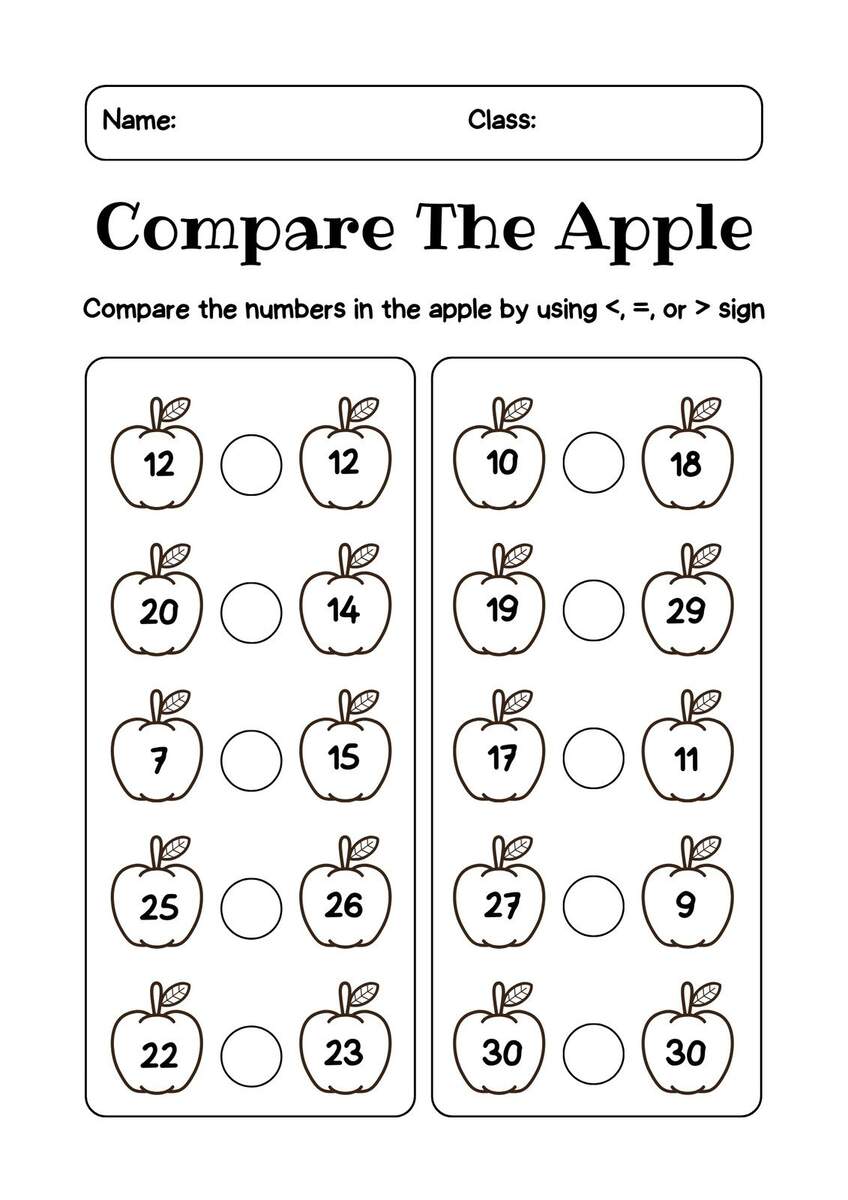 Free Printable Customizable Math Worksheets Canva