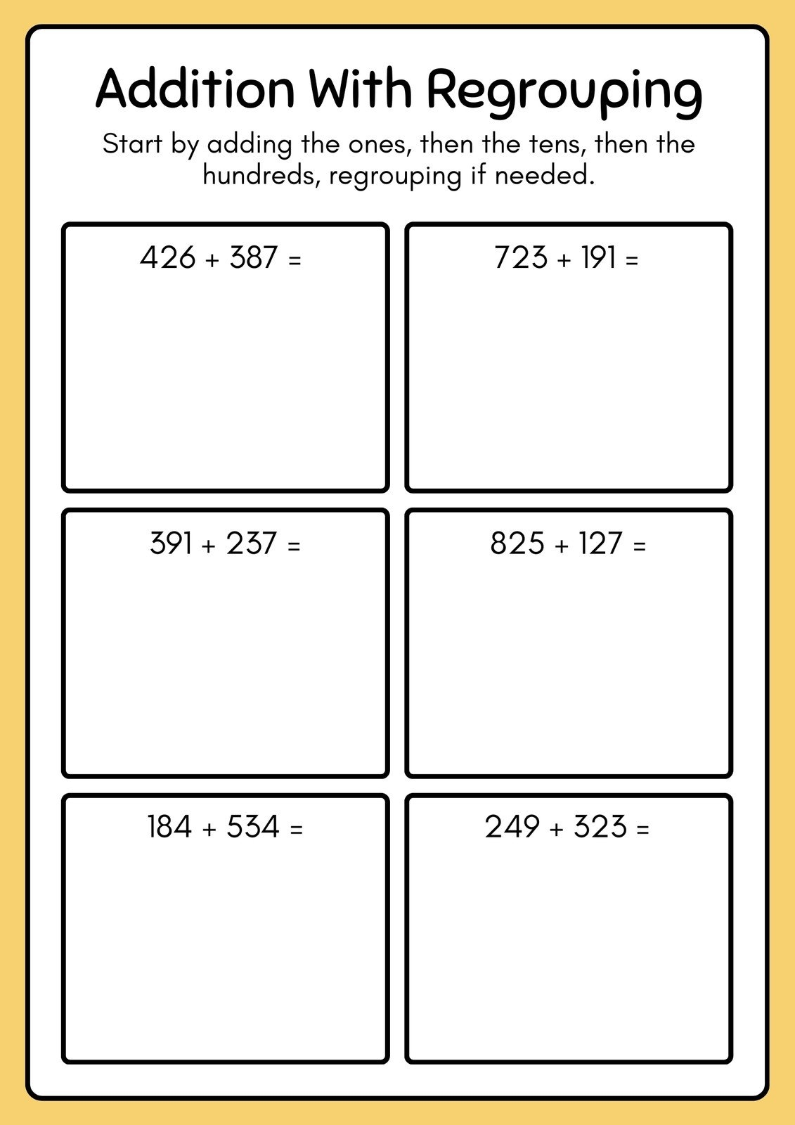 Free Printable 2nd Grade Math Worksheets Canva