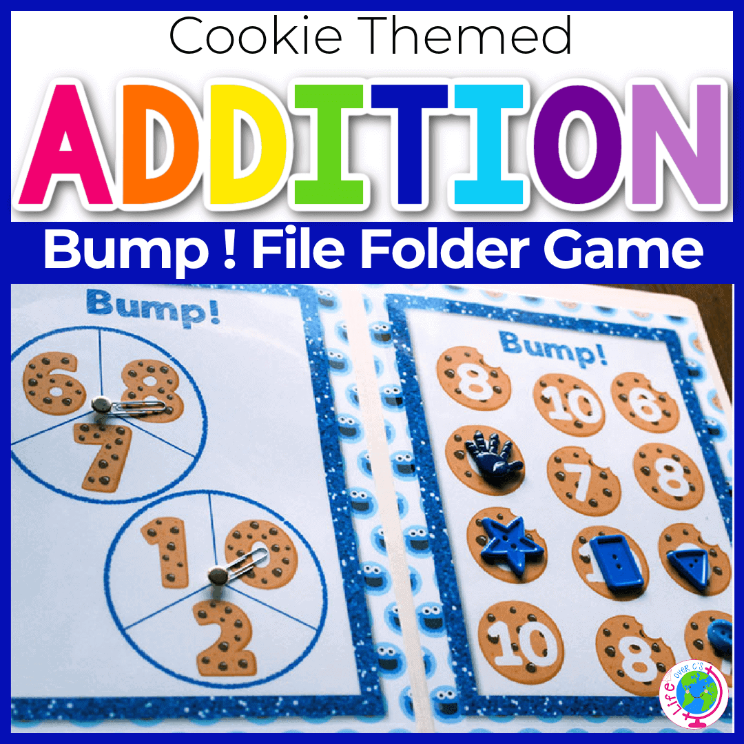 Free Printable Cookie Bump Game For Addition