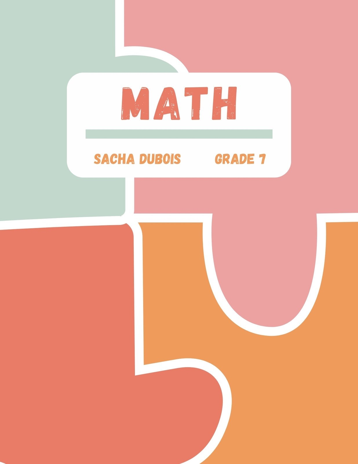 Free Printable Custom Math Notebook Cover Templates Canva Free Printable Custom Math Notebook Cover Templates Canva