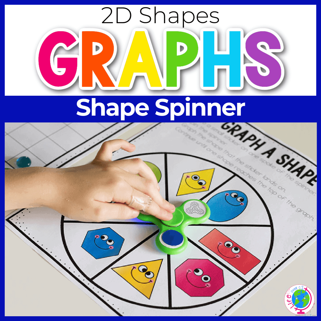 Free Printable Fidget Spinner 2D Shape Graph Activity Free Printable Fidget Spinner 2D Shape Graph Activity