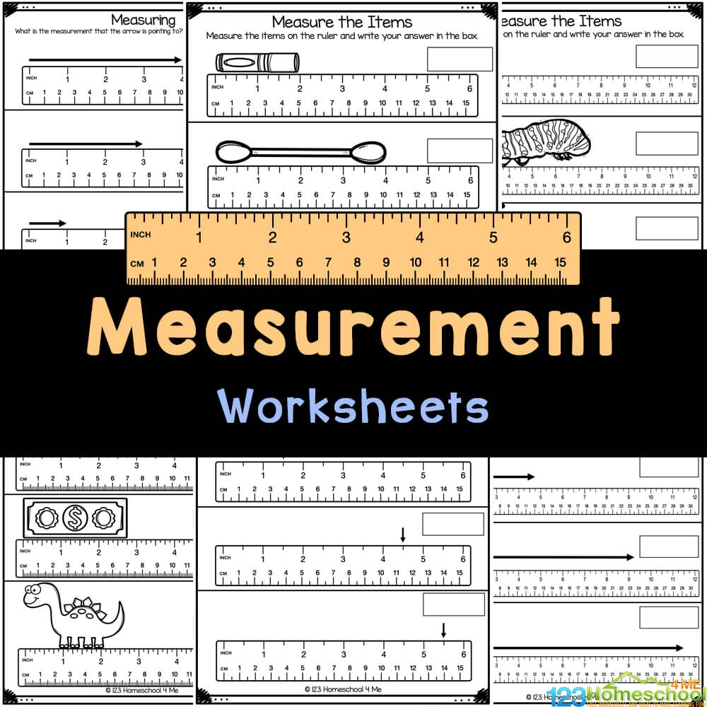 FREE Printable Measurement Kindergarten Worksheets 6th Grade Math Worksheets Printable PDF Worksheets Cazoom Math