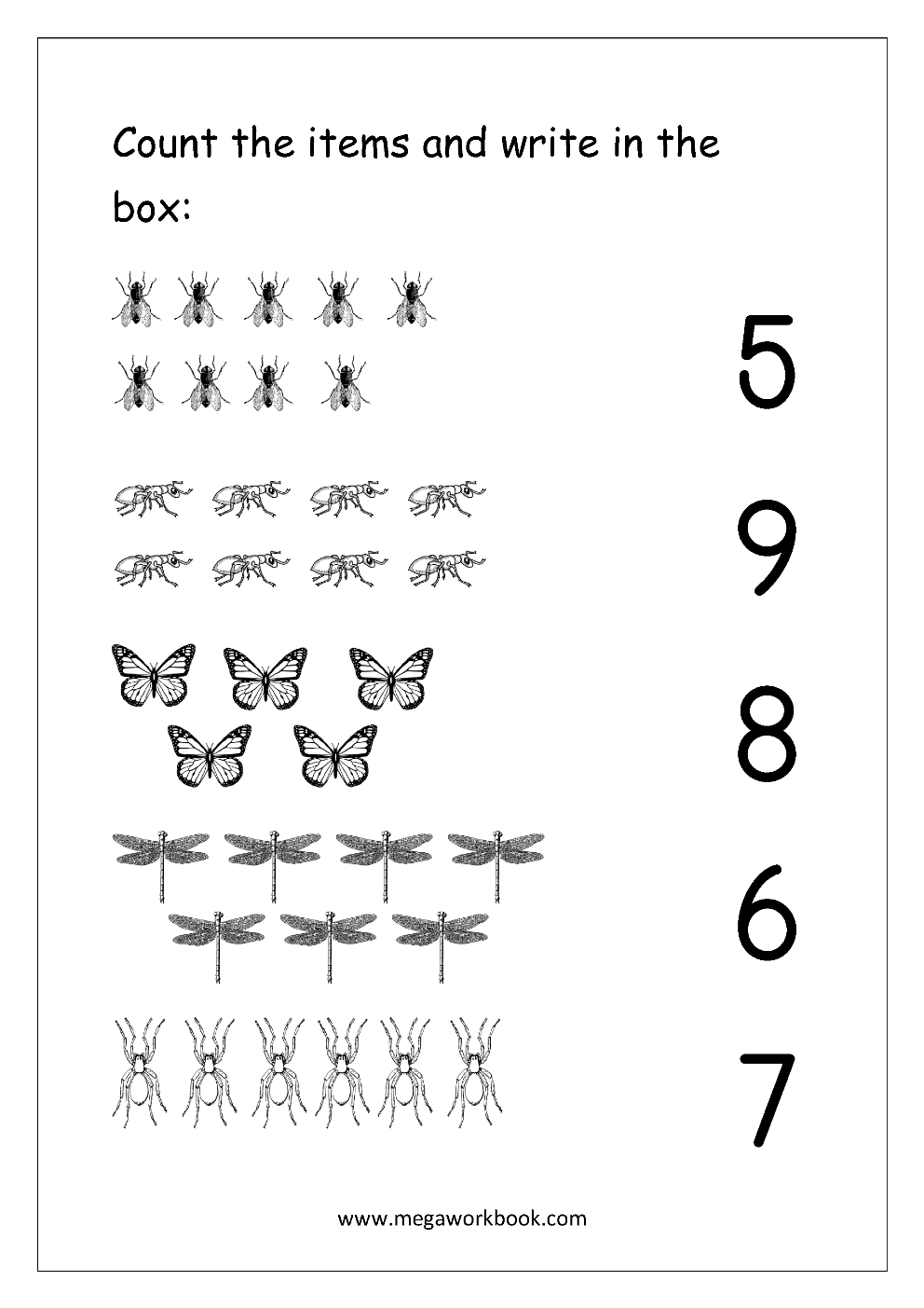 Free Printable Number Matching Worksheets For Kindergarten And Preschool Count And Match 1 10 MegaWorkbook Penguin Comparing Sets Clip Cards Free Printable