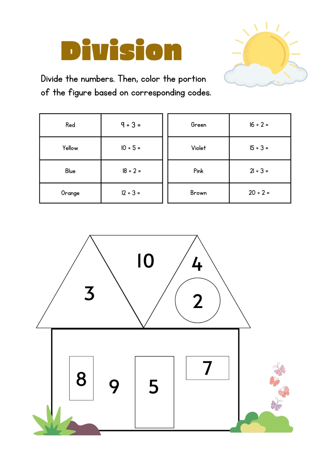Free To Edit And Print Division Worksheet Templates Canva Free To Edit And Print Division Worksheet Templates Canva