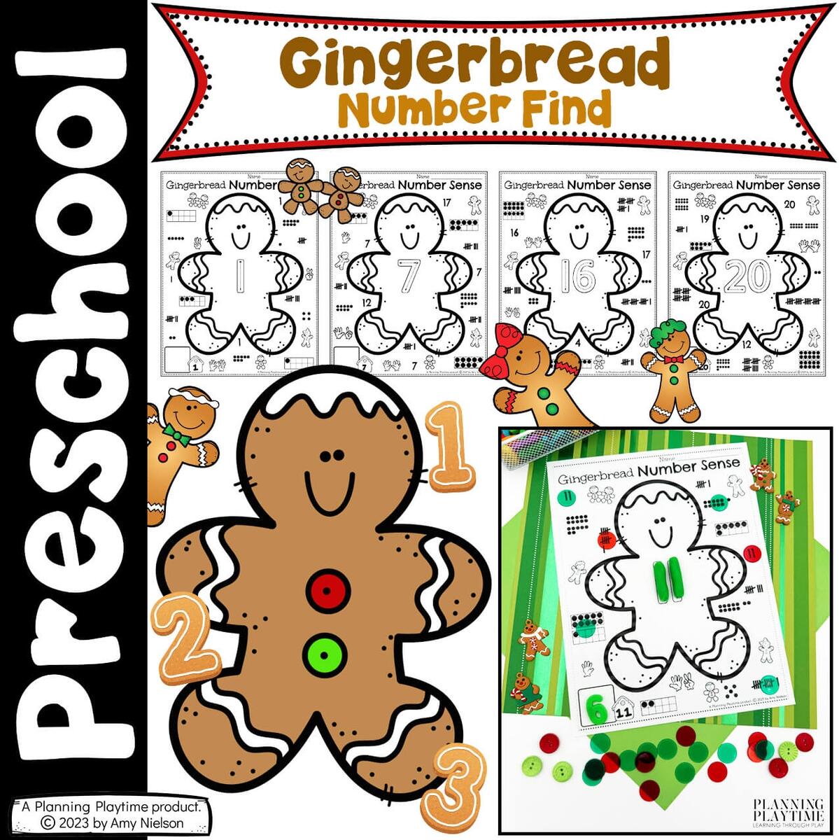 Gingerbread Man Math Activities Planning Playtime Gingerbread Man Math Activities Planning Playtime