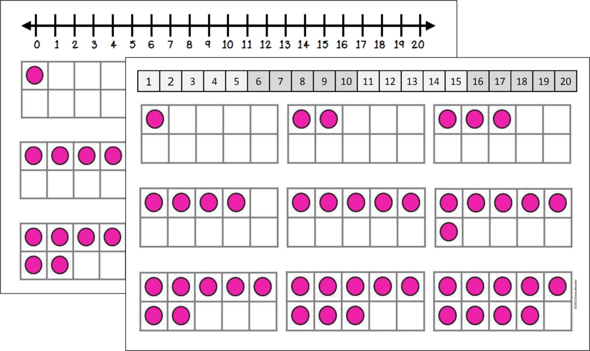 Handy Ten Frame Placemat With Number Sense Routines Math Coach S Corner Handy Ten Frame Placemat With Number Sense Routines Math Coach S Corner