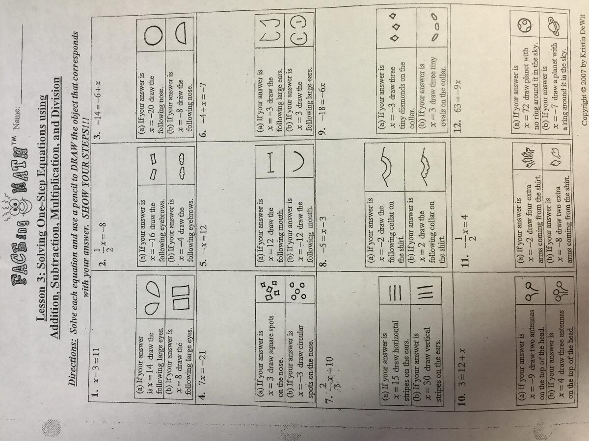 Homework Ms Sanchez6th GradeMathematics FACEing Math Activity To Practice Geometry I Love Activities That Let My Right Brained Students Shine Teach180 Iteachmath