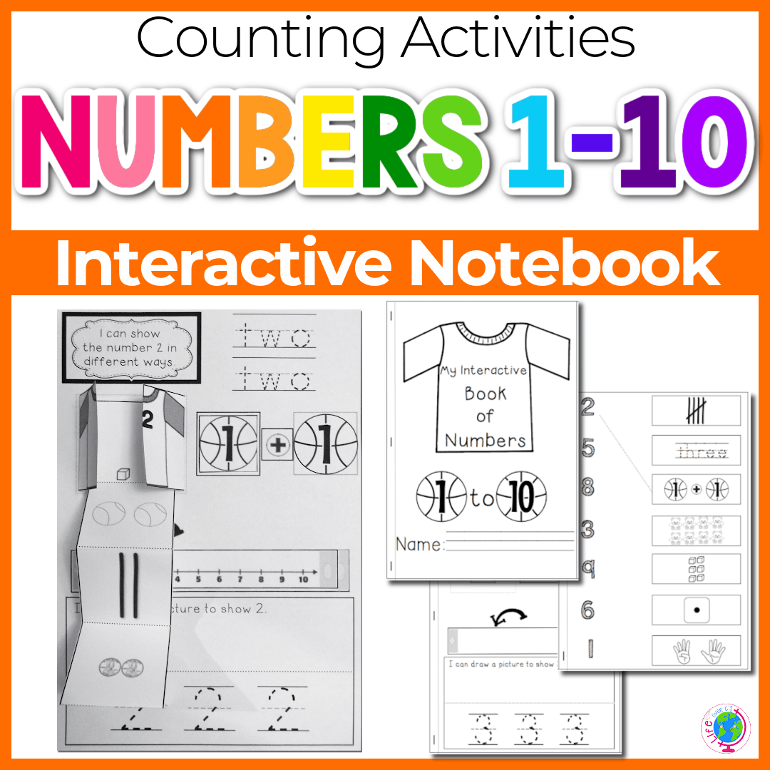 INTERACTIVE MATH NOTEBOOKS FOR KINDERGARTEN LEARNERS Mrs Jones Creation Station