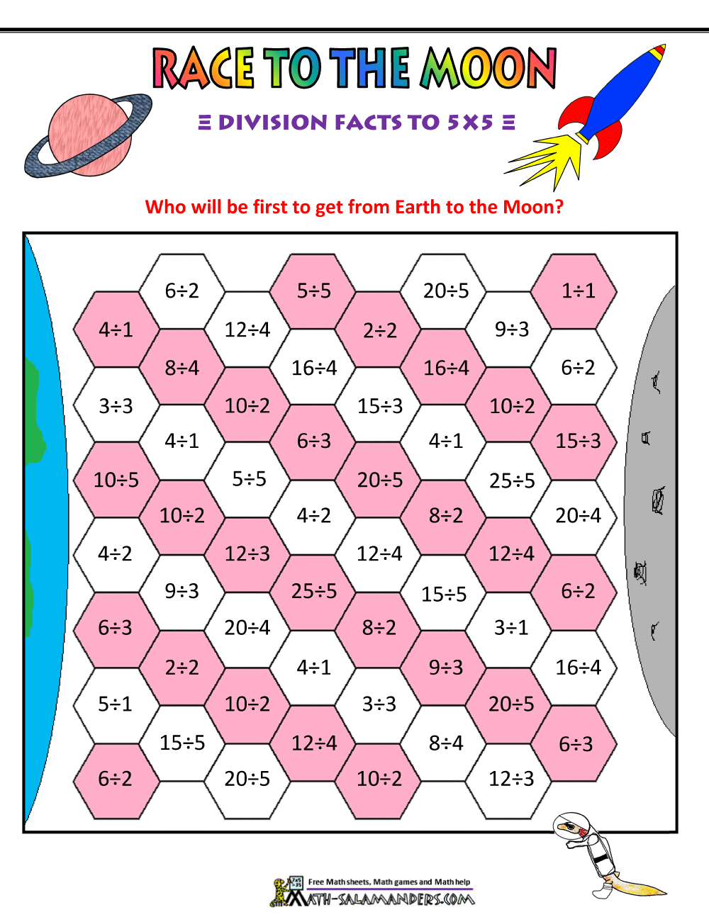 Math Division Games